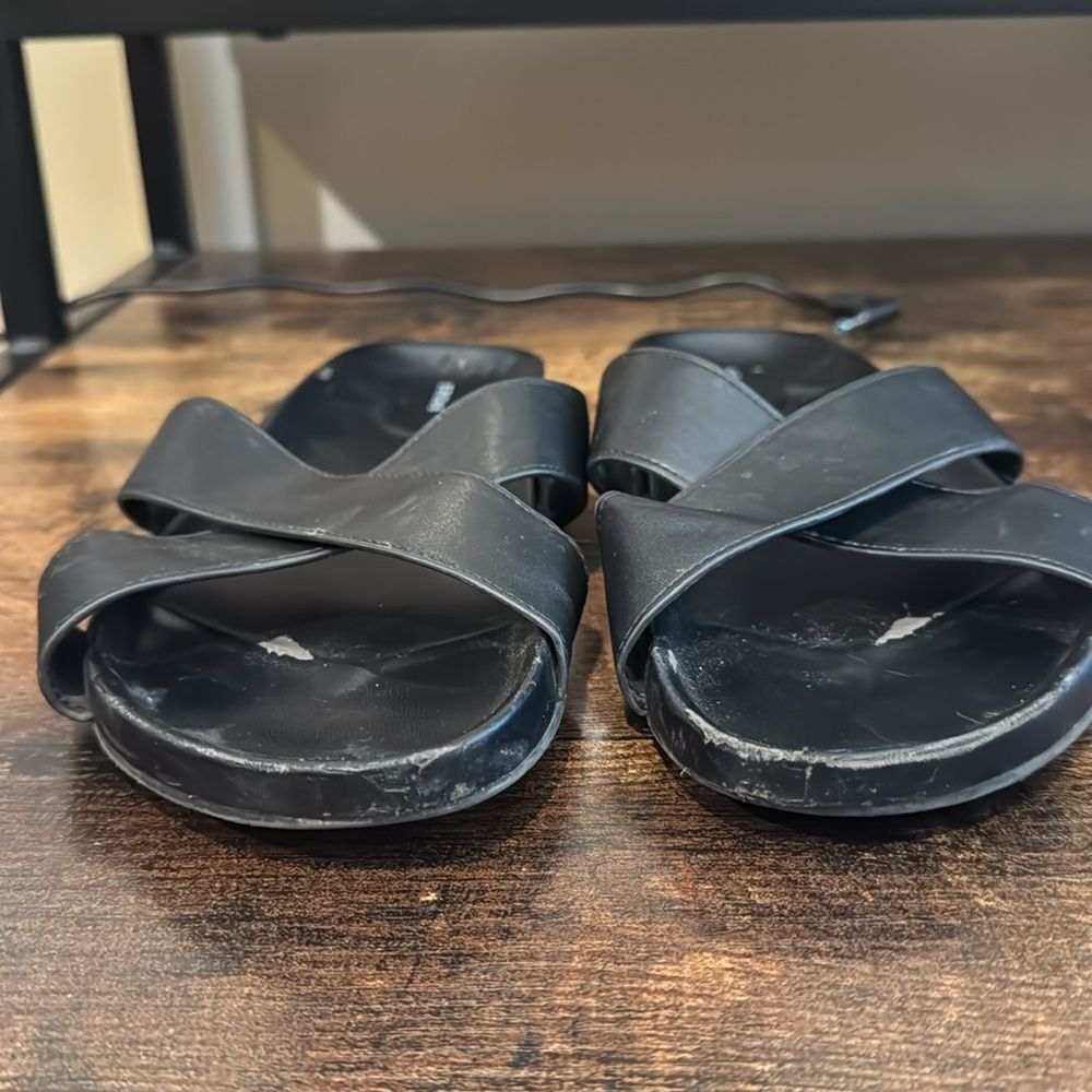 Birdies The Robin Black Sandals Size 9.5 - Picture 2 of 11